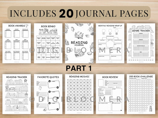 Book Lover's Journal Bundle