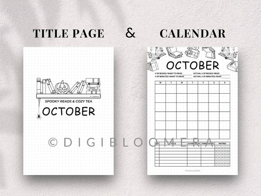Bookish Calendar