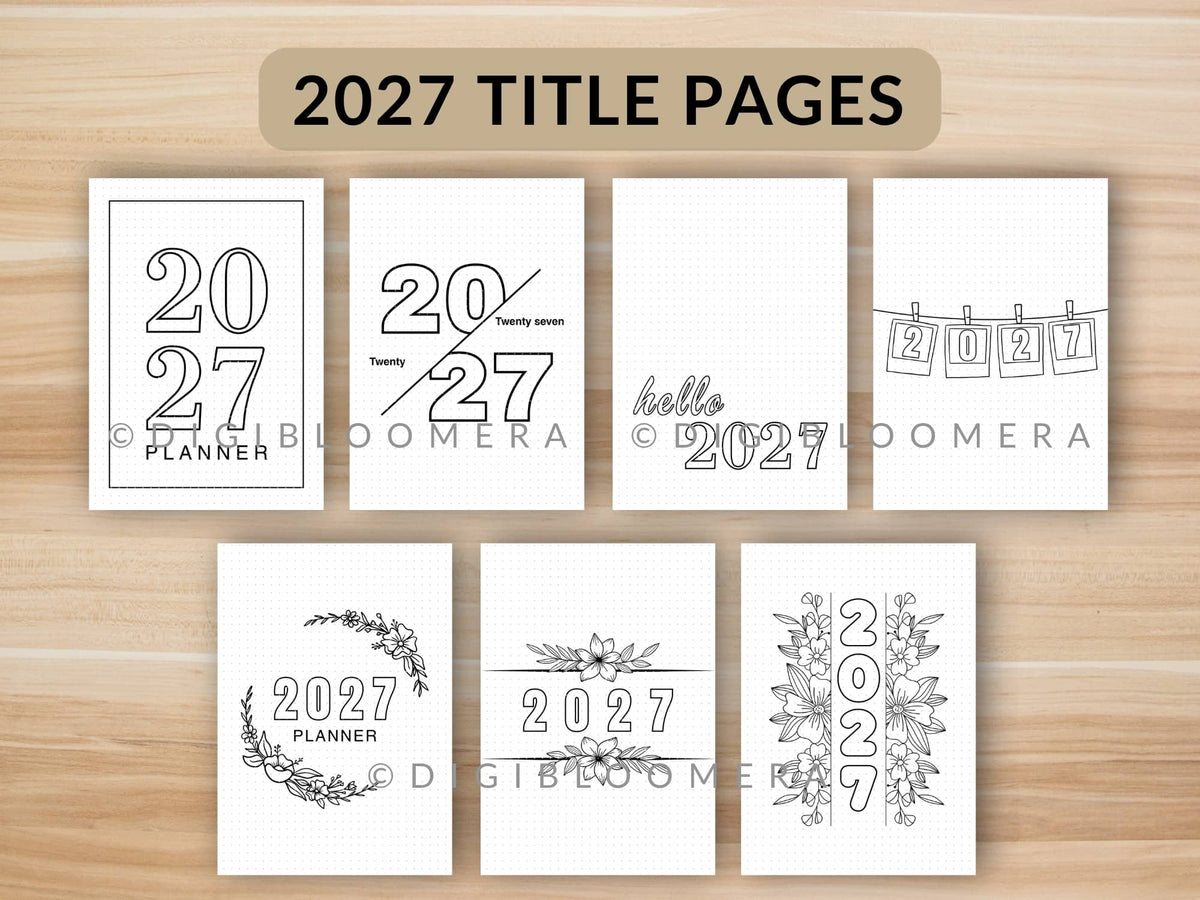 2027 Mega Journal Bundle