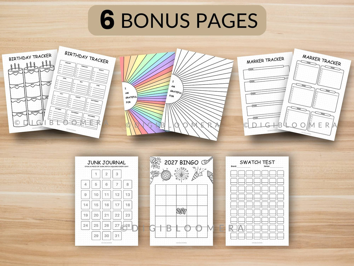2027 Mega Journal Bundle