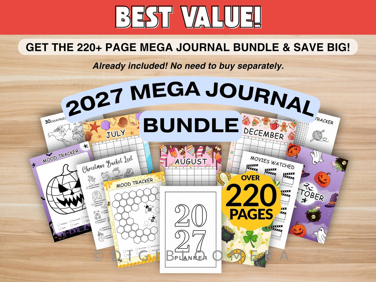 Movies & TV Journal Bundle
