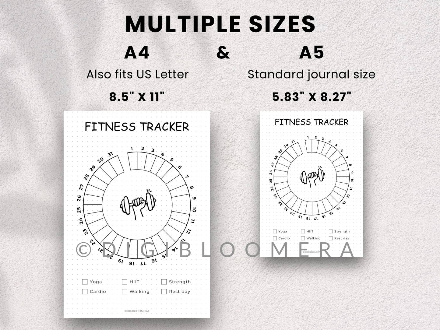 90-Day Fitness & Nutrition Journal Bundle