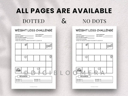 30-Day Beginner Fitness Journal Bundle