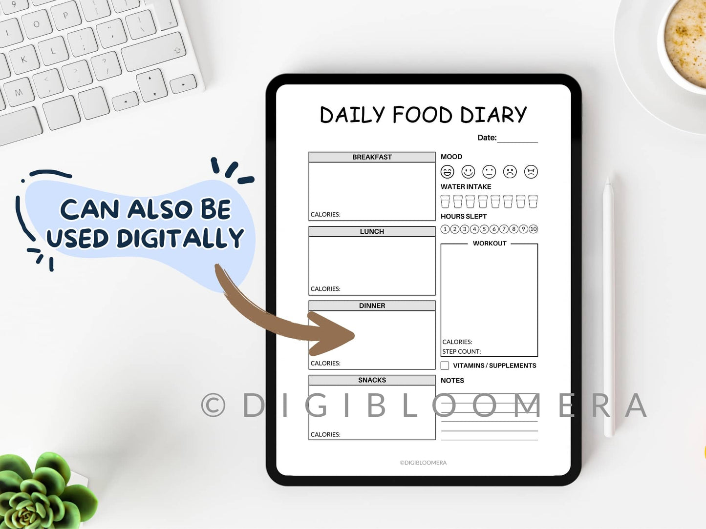 30-Day Beginner Fitness Journal Bundle