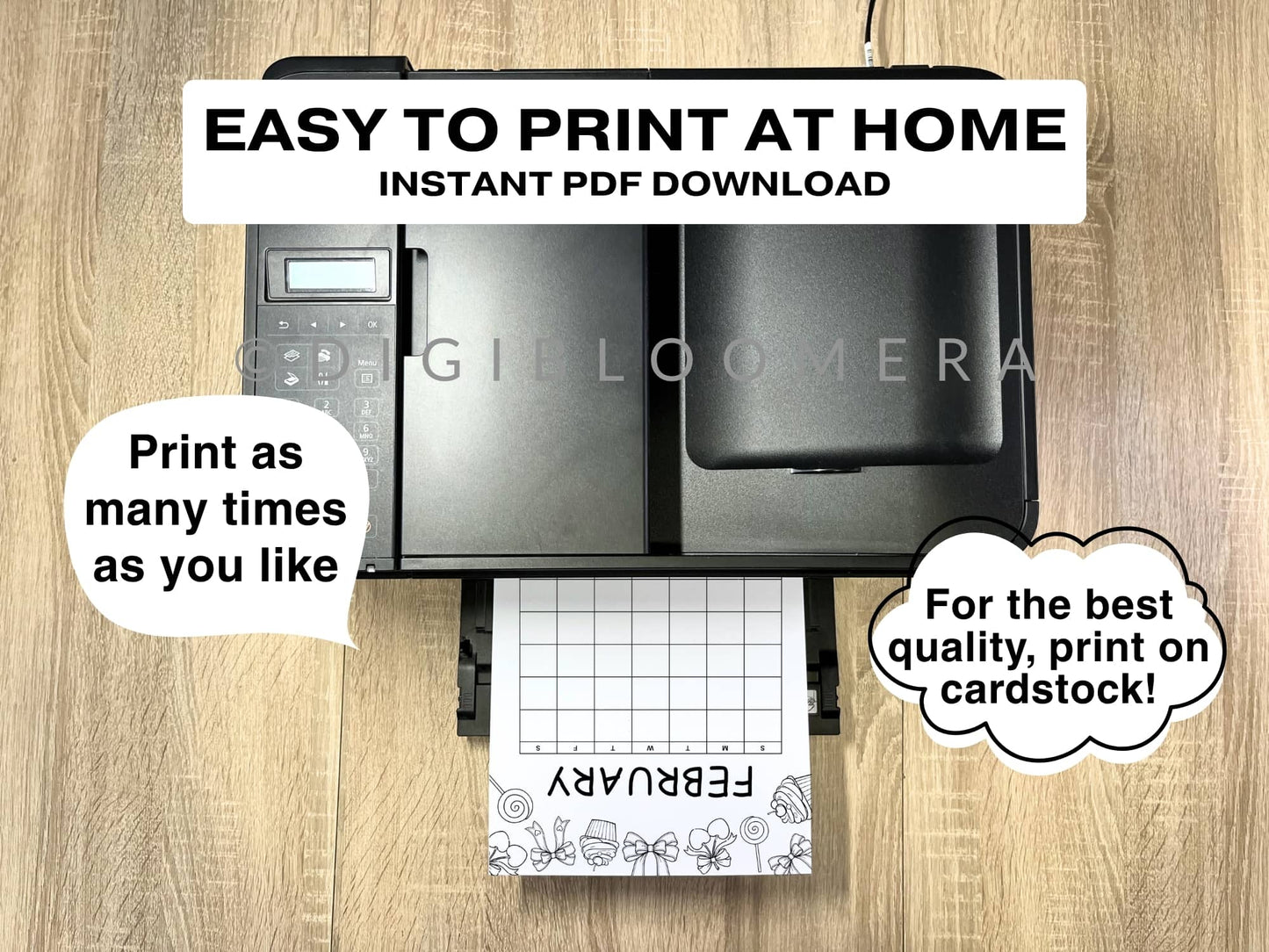 Title Page & Calendar Bundle
