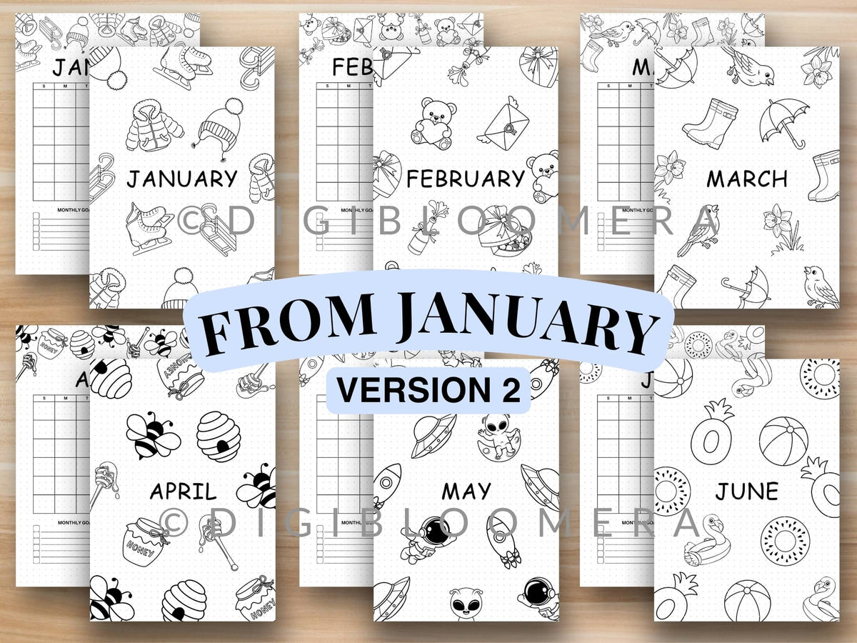Title Page & Calendar Bundle