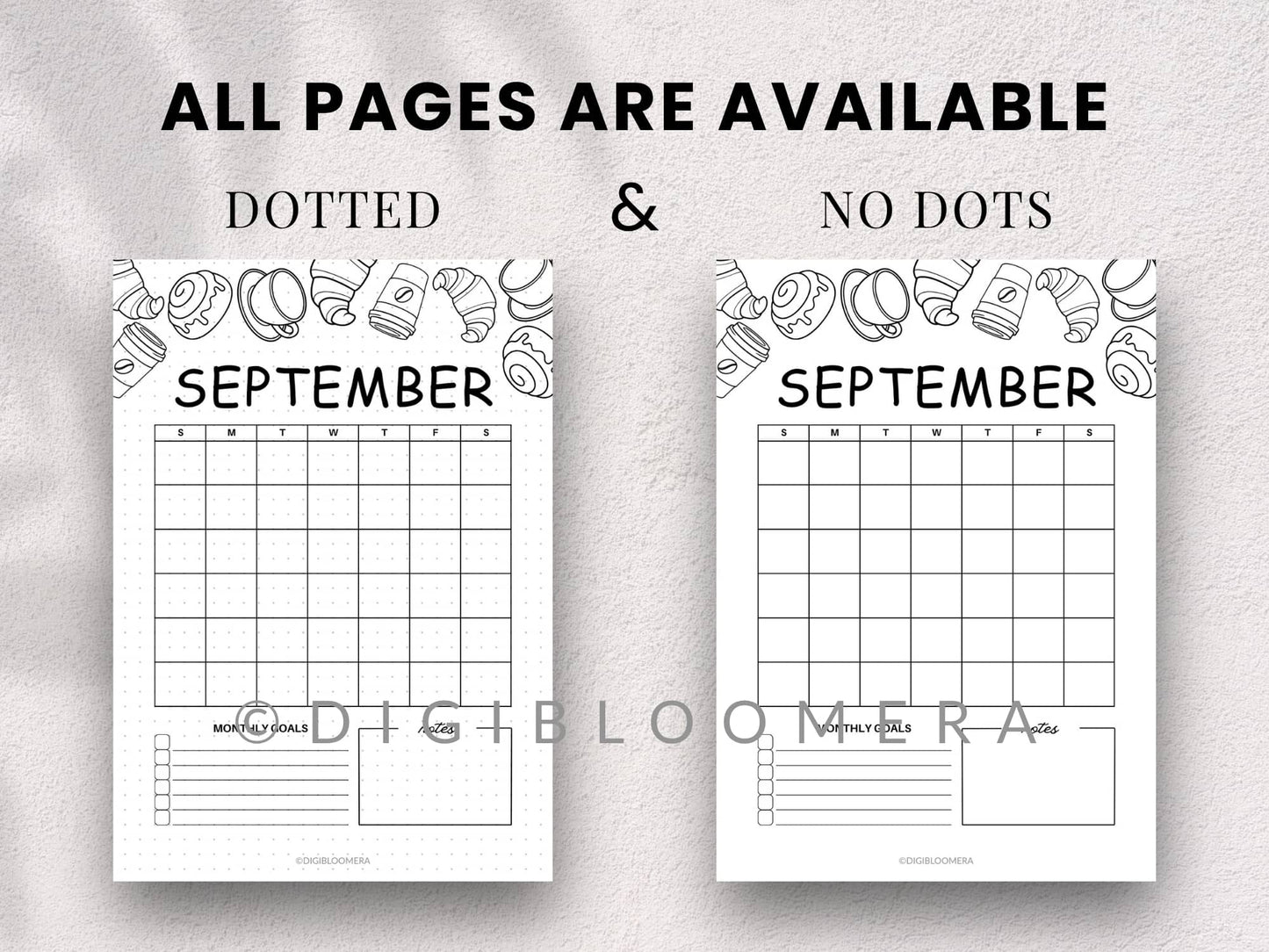 Title Page & Calendar Bundle