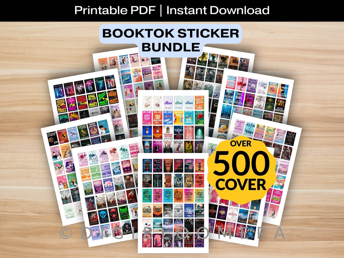 BookTok Sticker Bundle