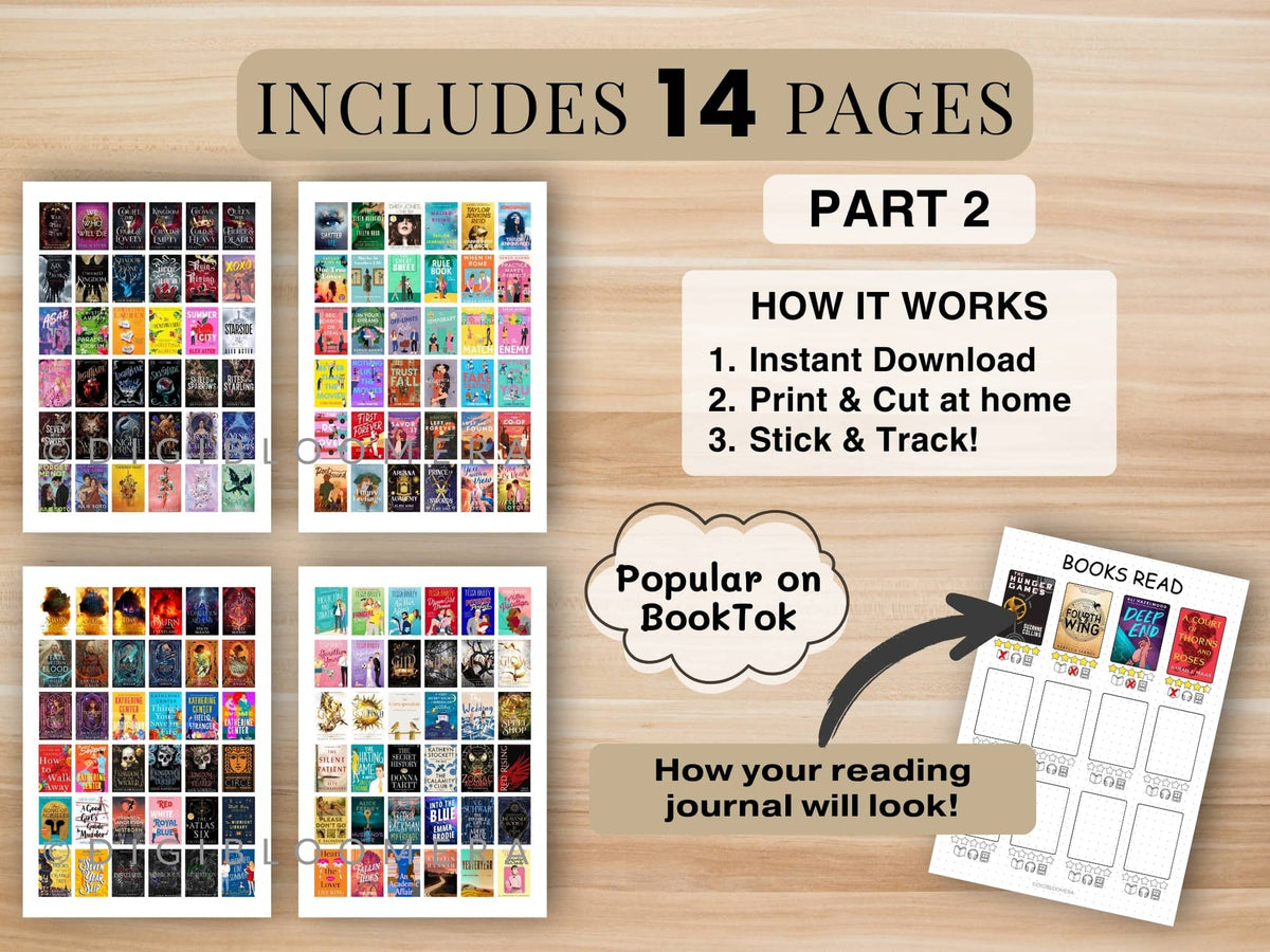 BookTok Sticker Bundle