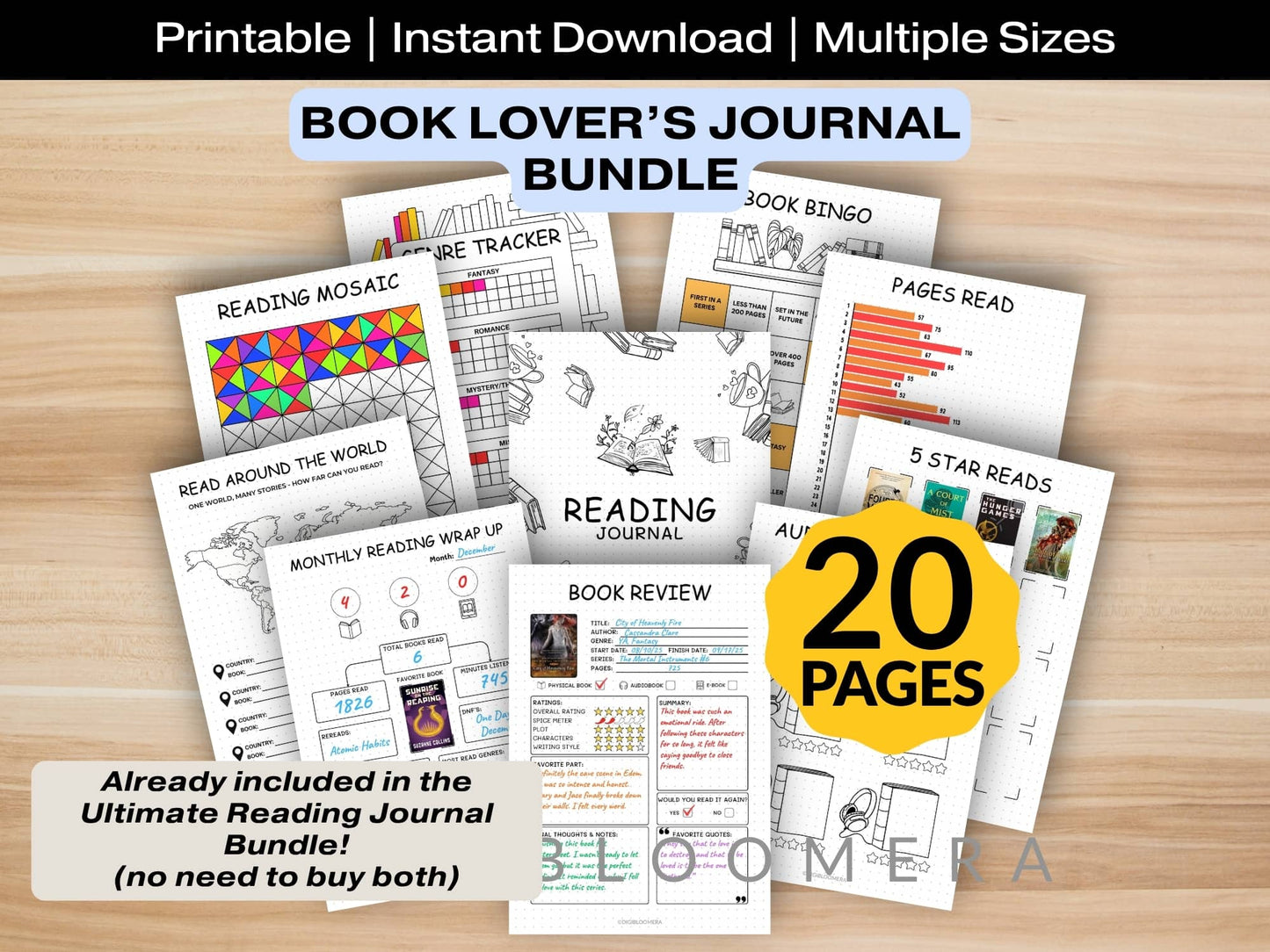 Book Lover's Journal Bundle