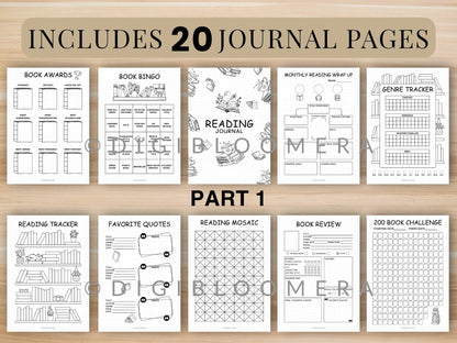 Book Lover's Journal Bundle