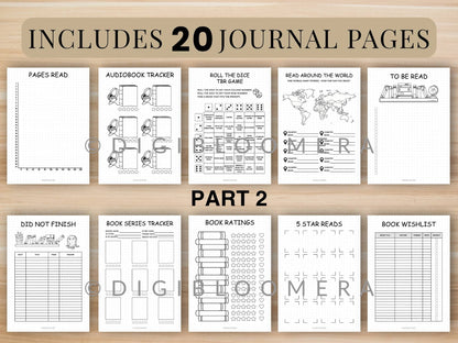 Book Lover's Journal Bundle