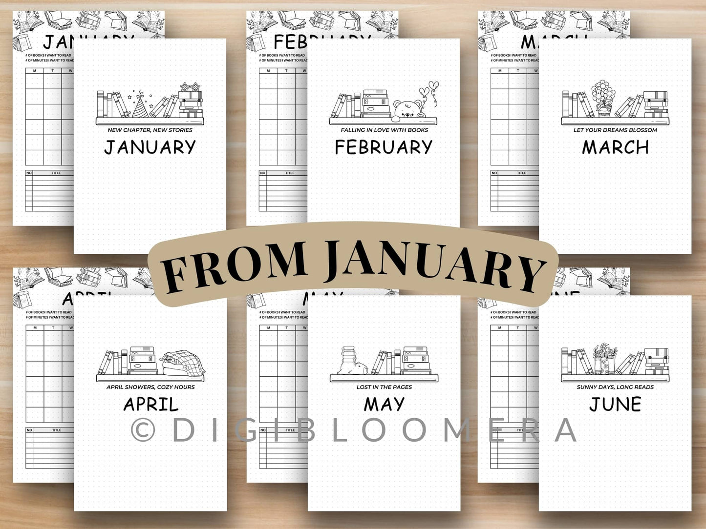 Bookish Calendar