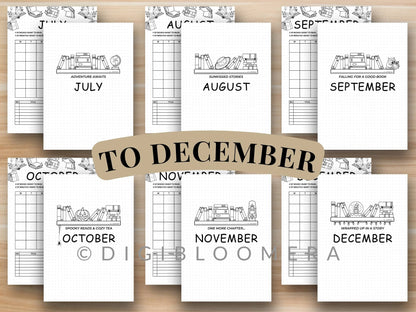 Bookish Calendar