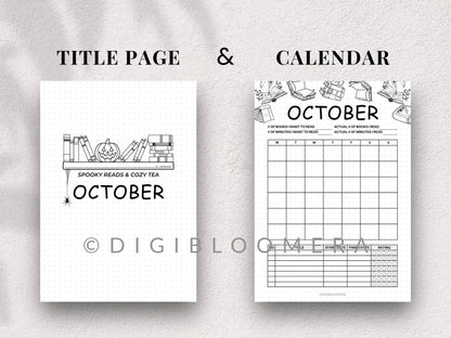 Bookish Calendar