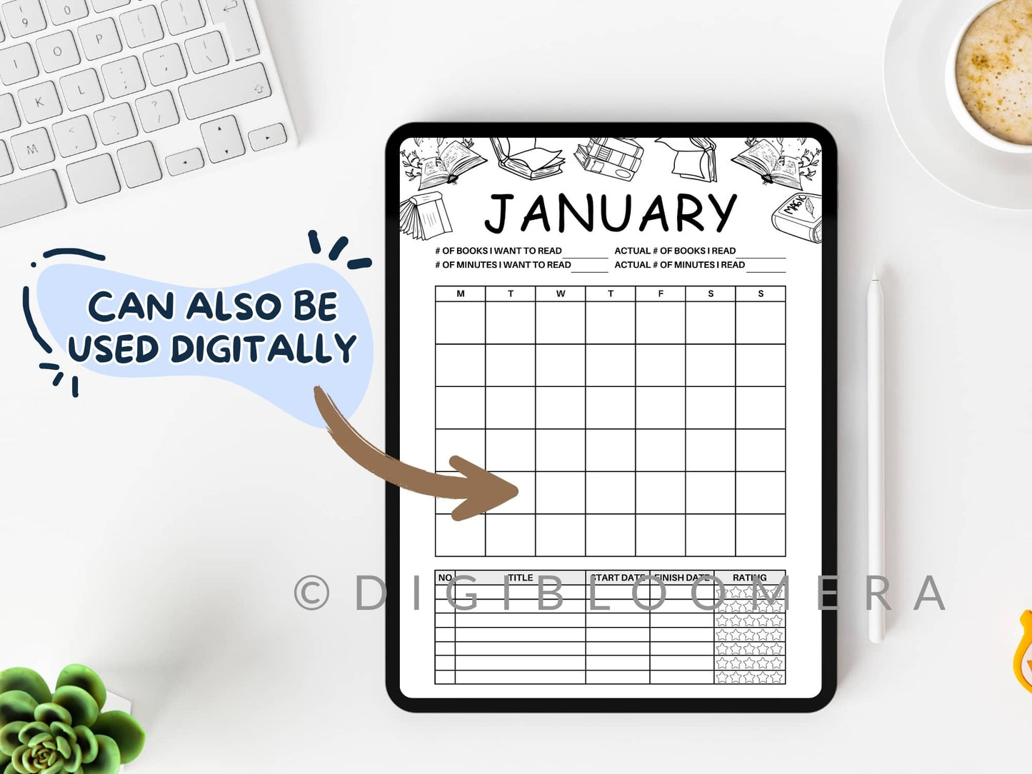 Bookish Calendar