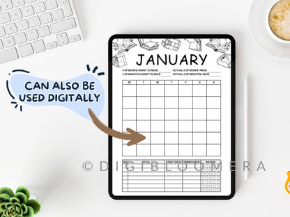 Bookish Calendar