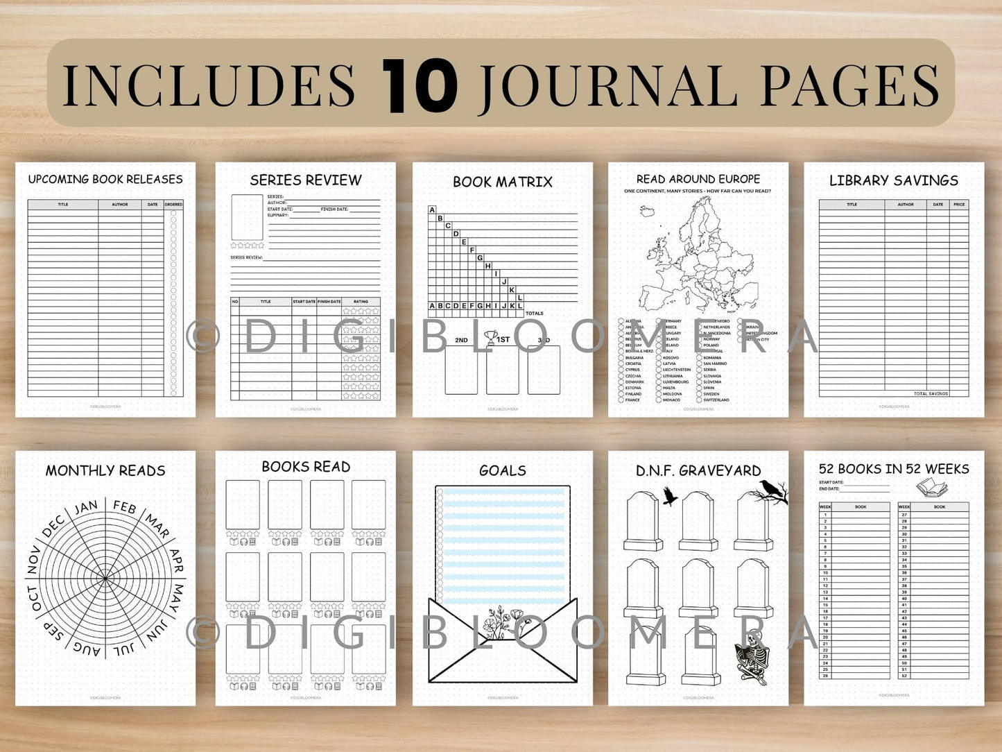 Bookworm Level-Up Journal Bundle