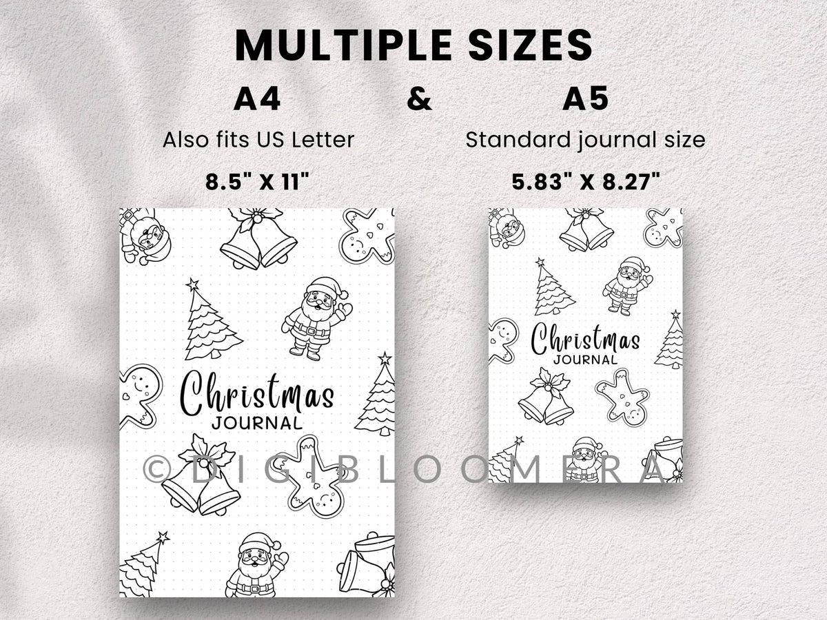 Christmas & End Of Year Review Journal Bundle