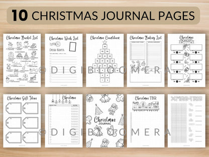 Christmas & End Of Year Review Journal Bundle