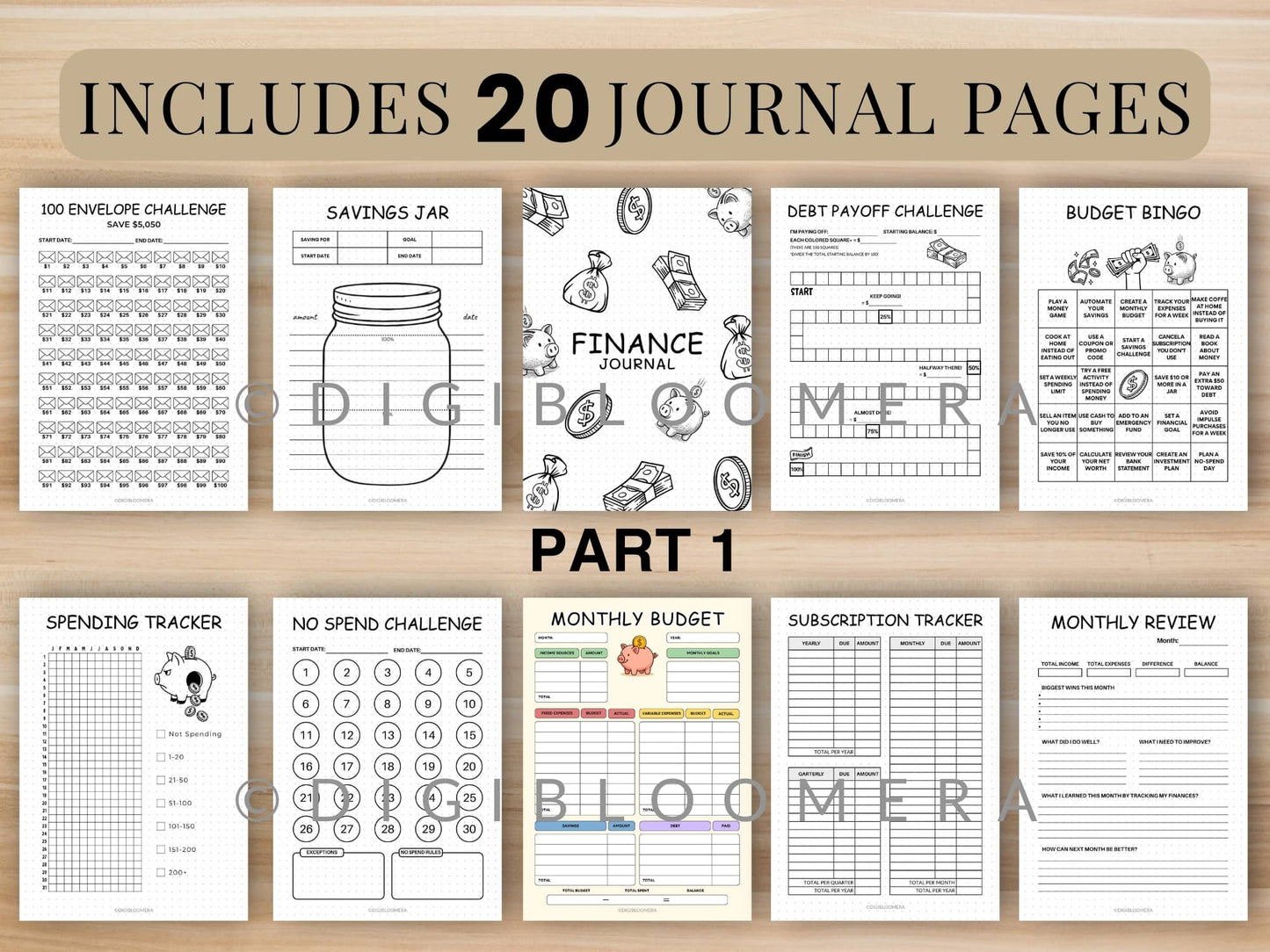 Finance Journal Bundle