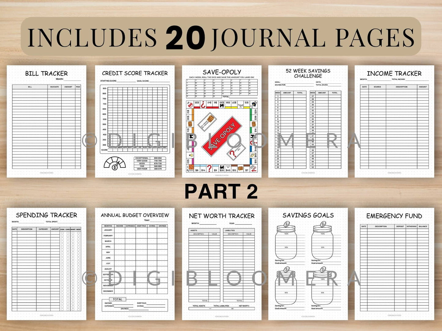 Finance Journal Bundle
