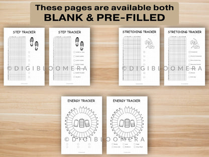 Health & Fitness Journal Bundle