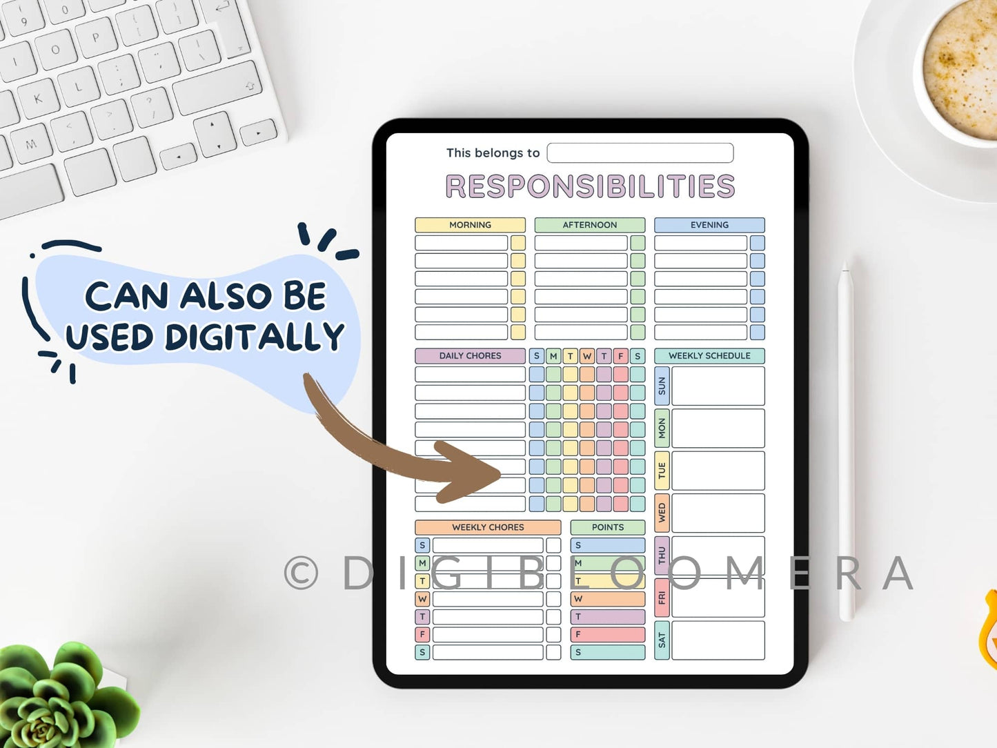 Kids Chore Chart Bundle