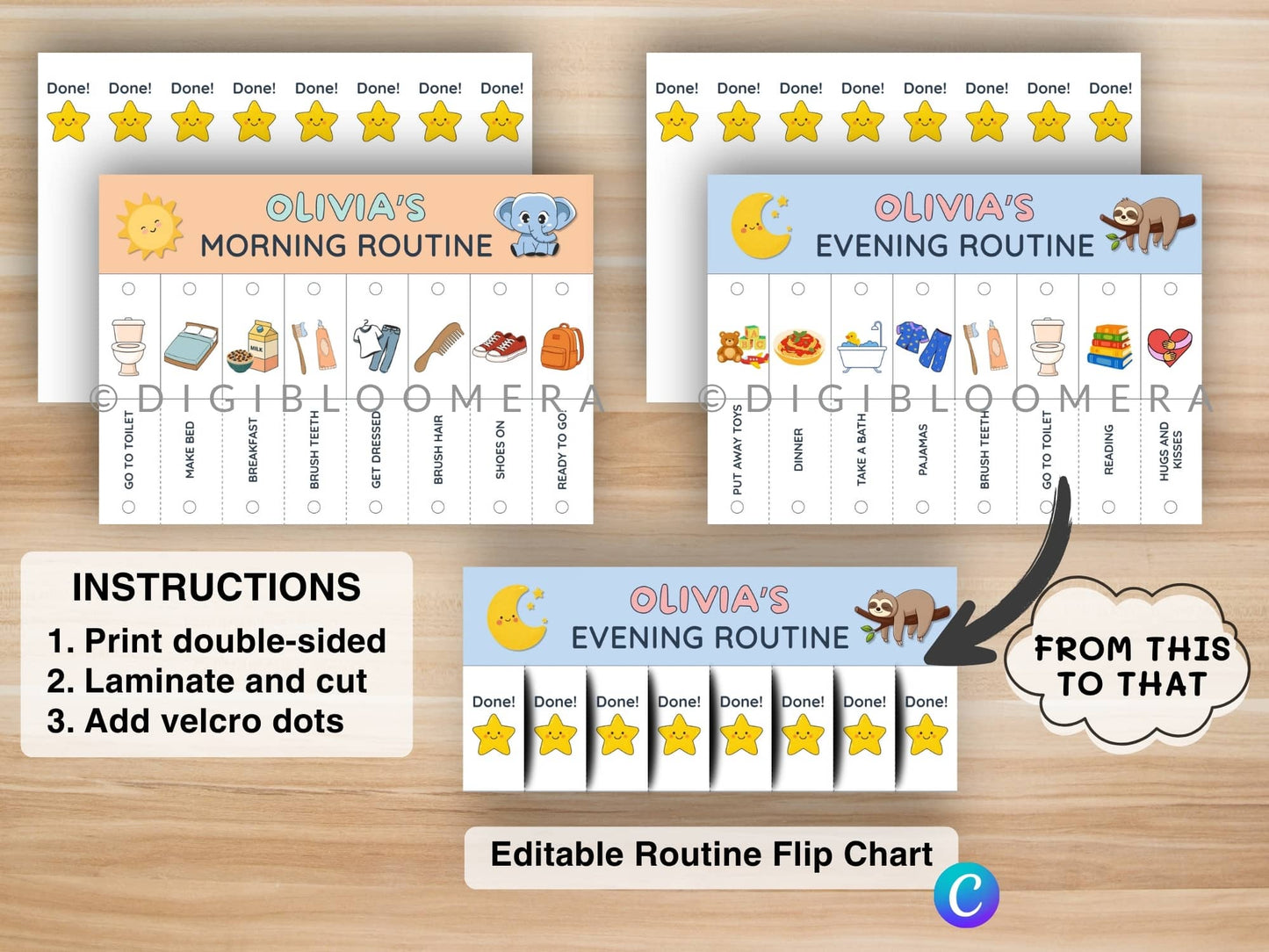 Kids Chore Chart Bundle