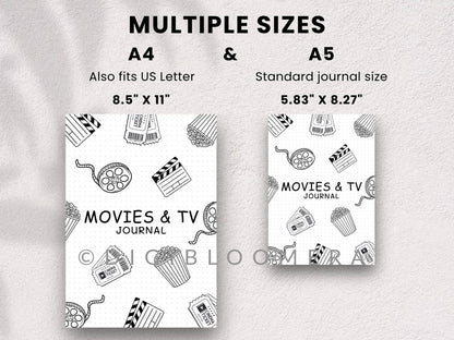 Movies & TV Journal Bundle
