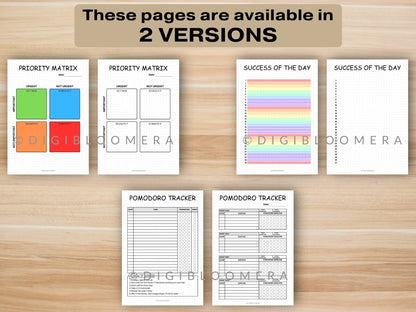 Productivity Journal Bundle