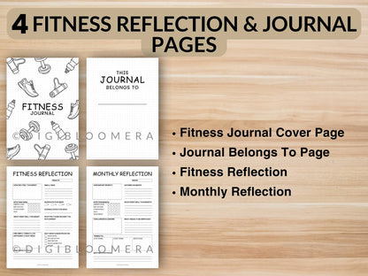 Ultimate Fitness Journal Bundle