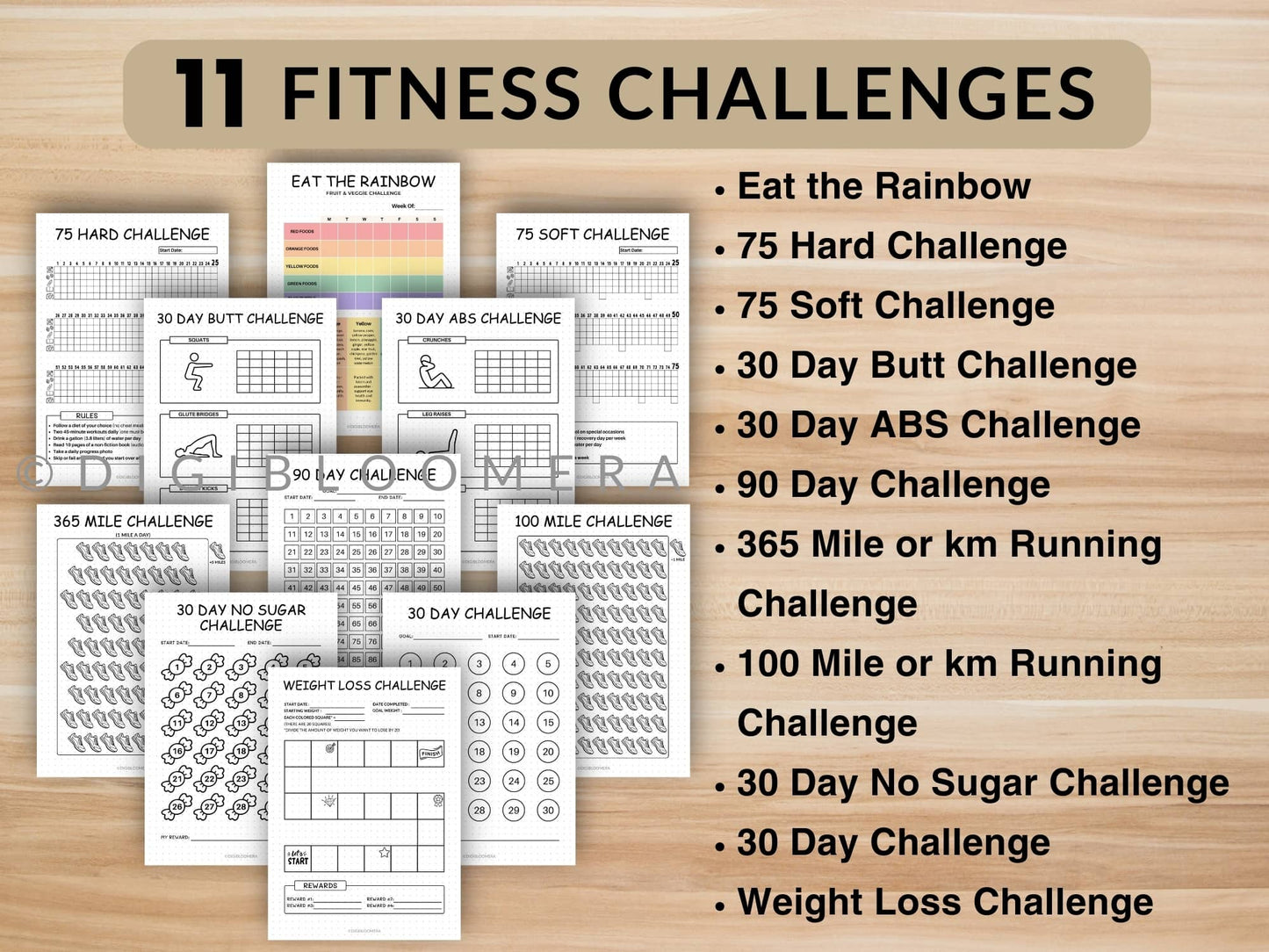 Ultimate Fitness Journal Bundle