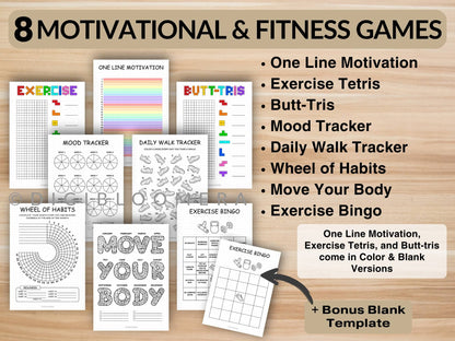 Ultimate Fitness Journal Bundle