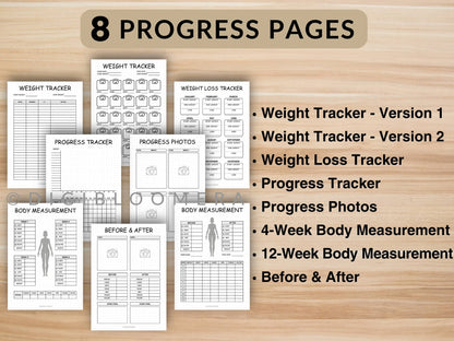Ultimate Fitness Journal Bundle