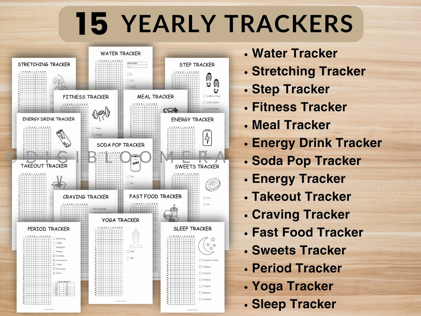 Ultimate Fitness Journal Bundle