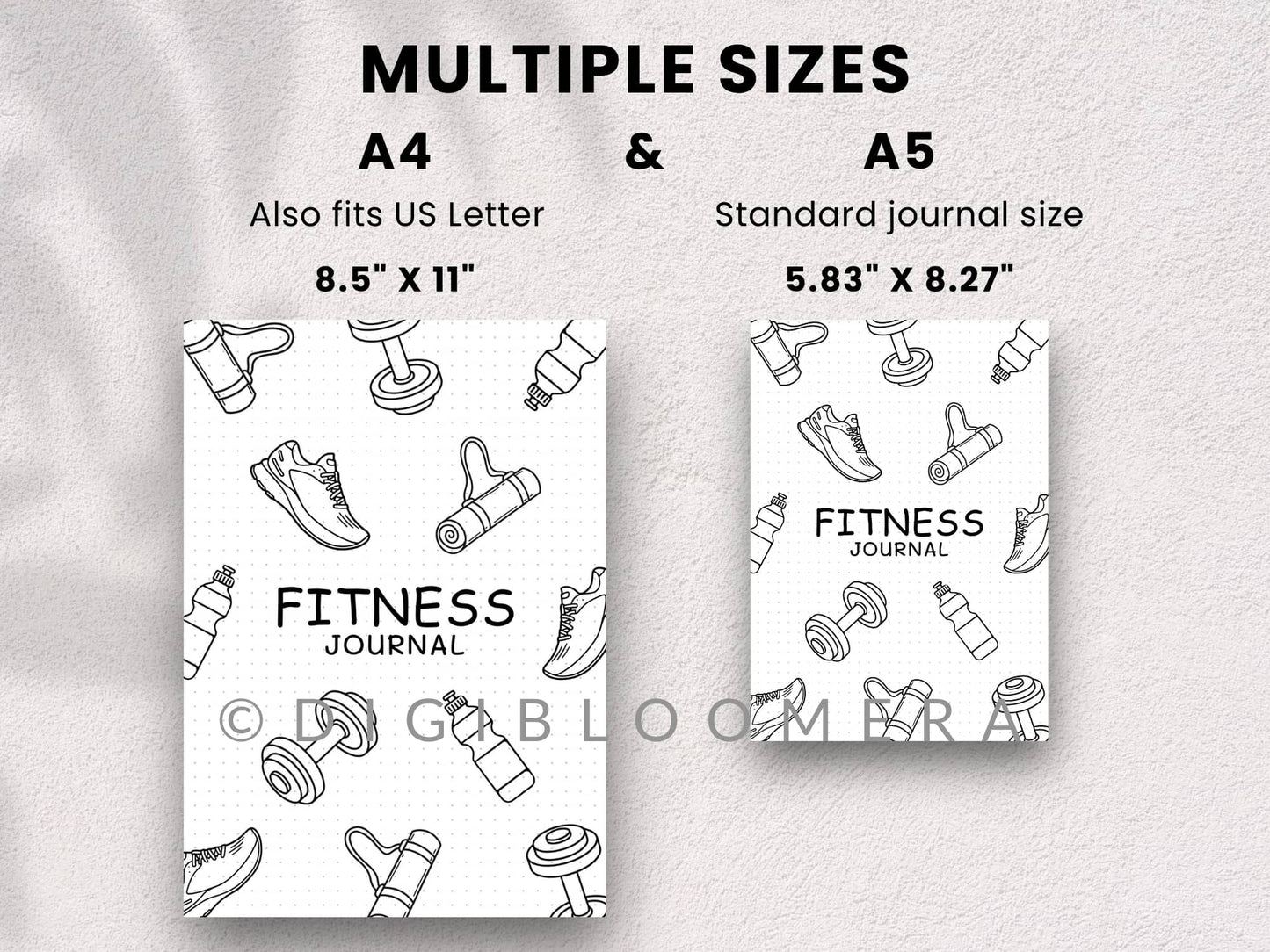 Ultimate Fitness Journal Bundle
