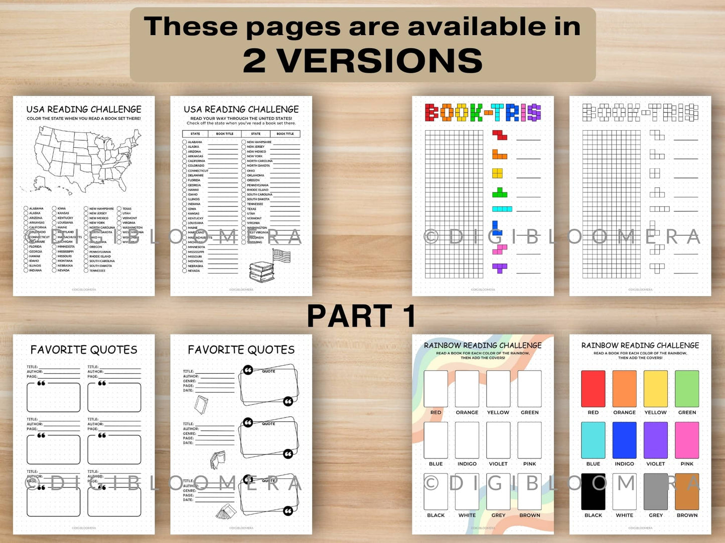 Ultimate Reading Journal Bundle