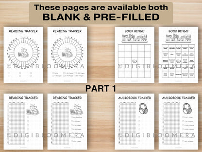Ultimate Reading Journal Bundle