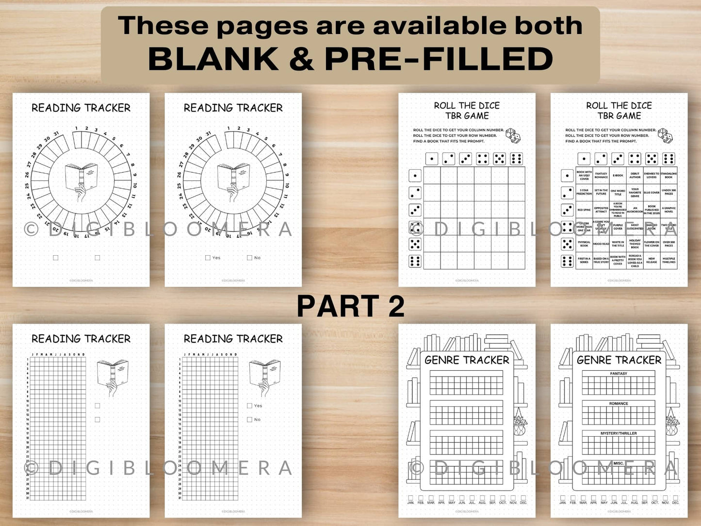 Ultimate Reading Journal Bundle