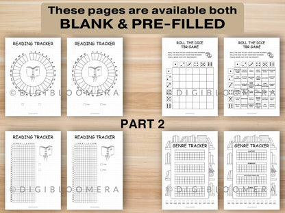 Ultimate Reading Journal Bundle