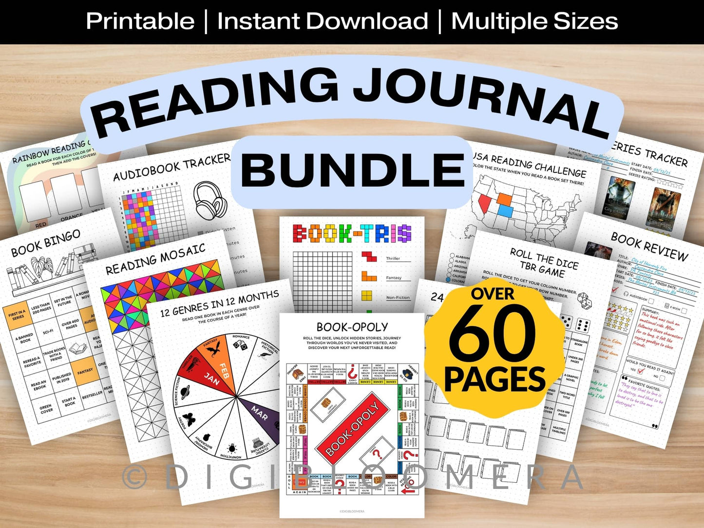 Ultimate Reading Journal Bundle