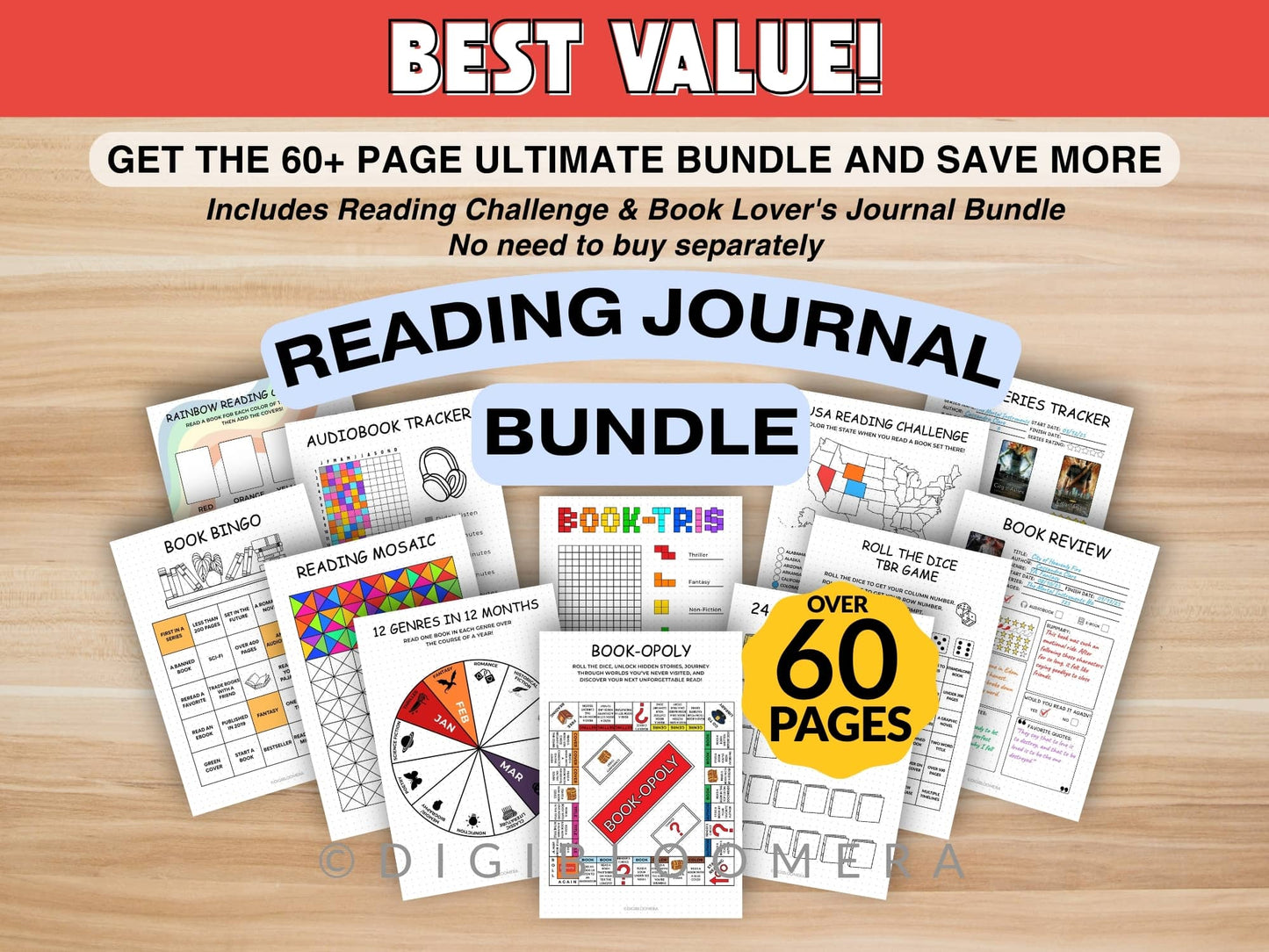 Book Lover's Journal Bundle