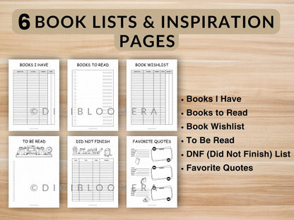 Ultimate Reading Journal Bundle